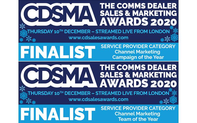 CDSMA The Comms Dealer Sales and Marketing Awards 2020 banner